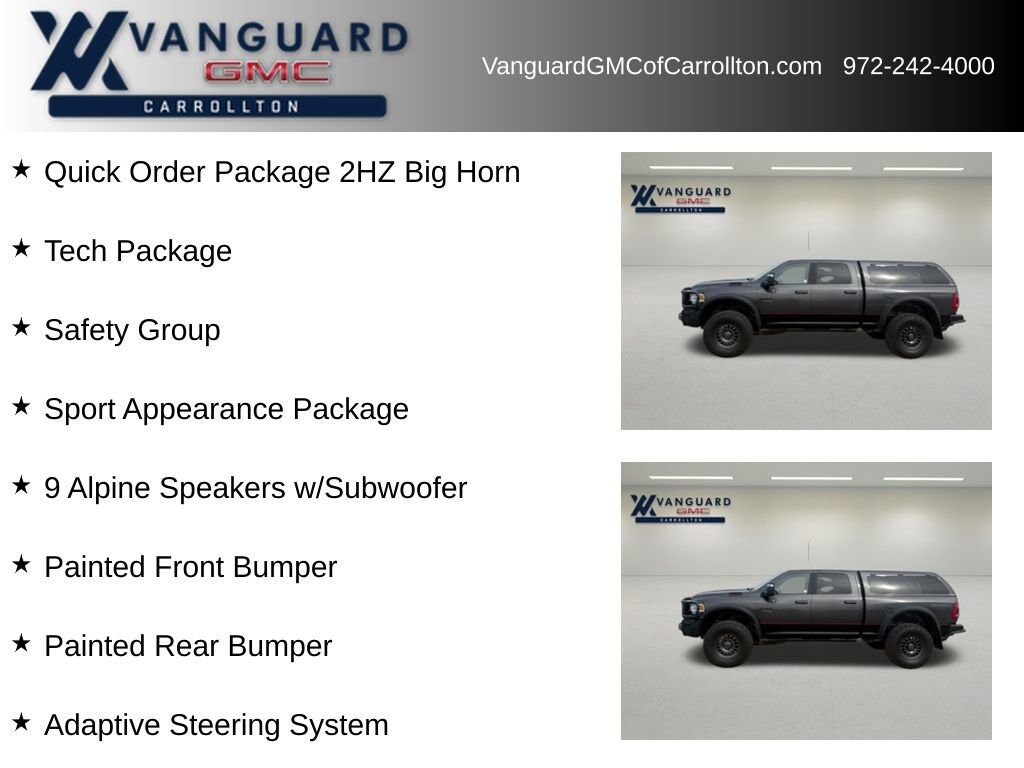 Used 2023 Ram 2500 Big Horn Crew Cab 4x4 64 Box Truck