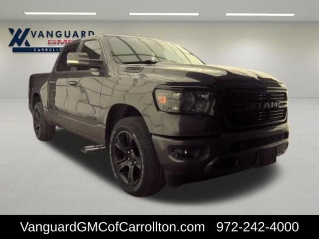 Used 2020 Ram 1500 Big Horn Crew Cab 4x4 57 Box Truck