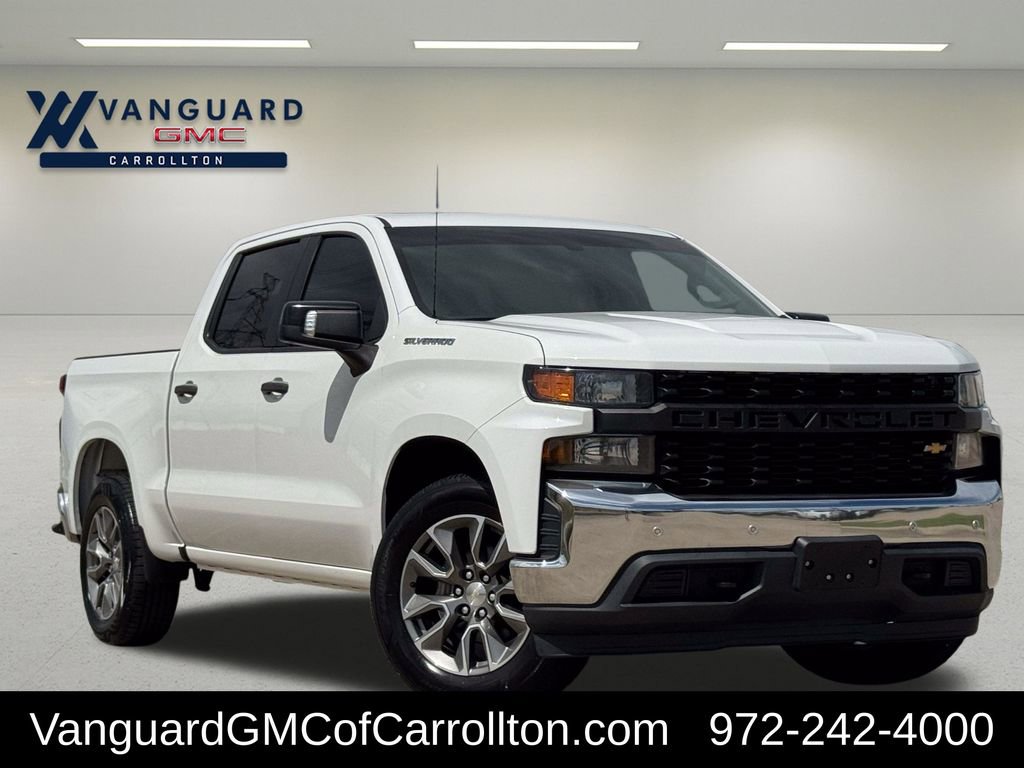 Used 2019 Chevrolet Silverado 1500 Work Truck with VIN 3GCPWAEHXKG228586 for sale in Carrollton, TX
