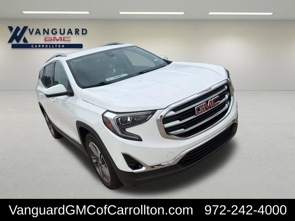 Used 2021 GMC Terrain SLT with VIN 3GKALPEV8ML332533 for sale in Carrollton, TX