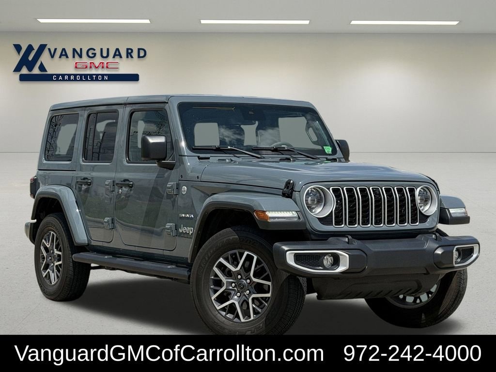 Used 2024 Jeep Wrangler 4-Door Sahara 4x4 SUV