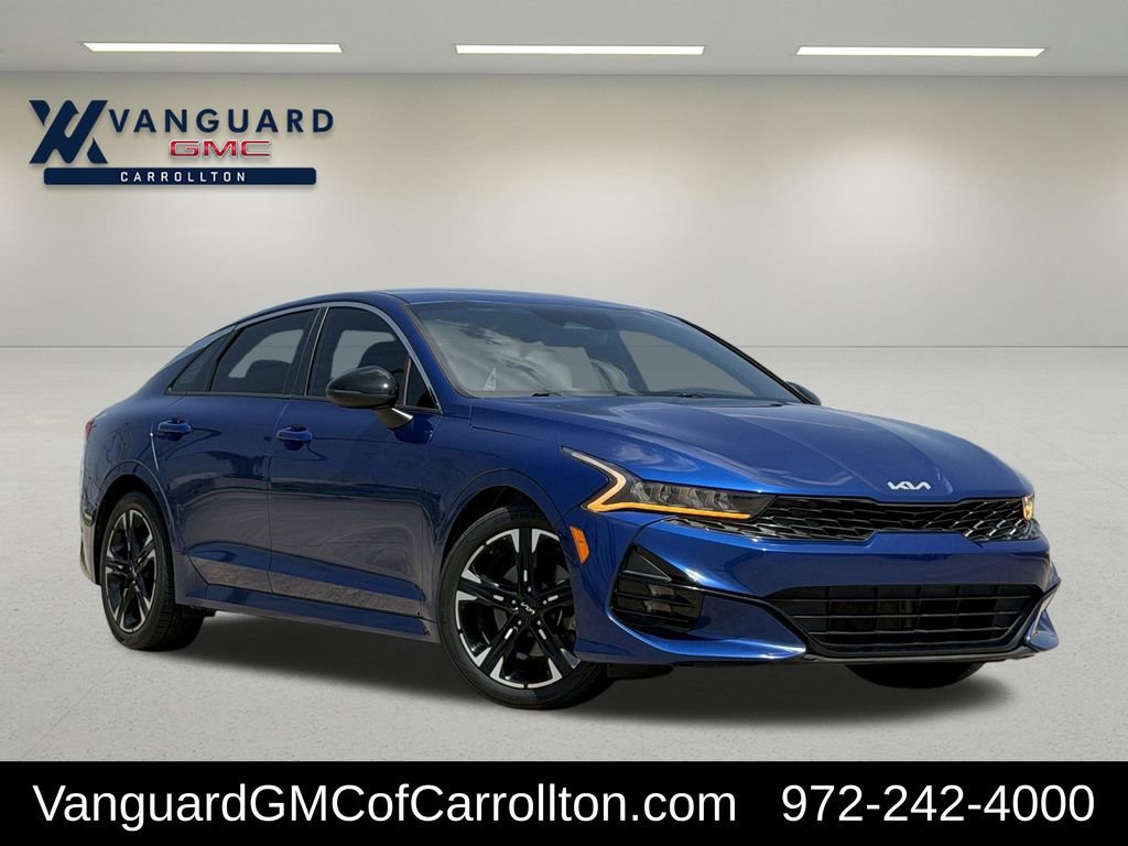 Used 2022 Kia K5 GT-Line with VIN 5XXG64J22NG139668 for sale in Carrollton, TX