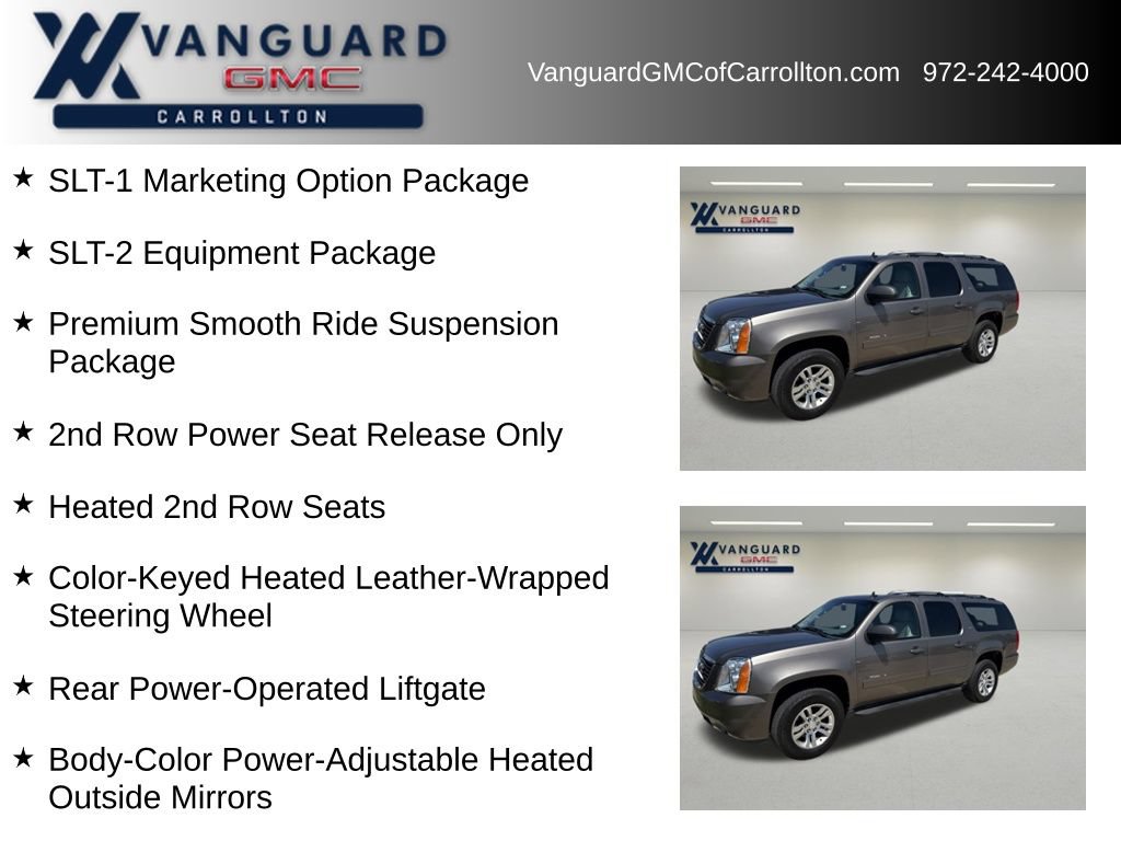 Used 2012 GMC Yukon XL SLT with VIN 1GKS1KE06CR143839 for sale in Carrollton, TX