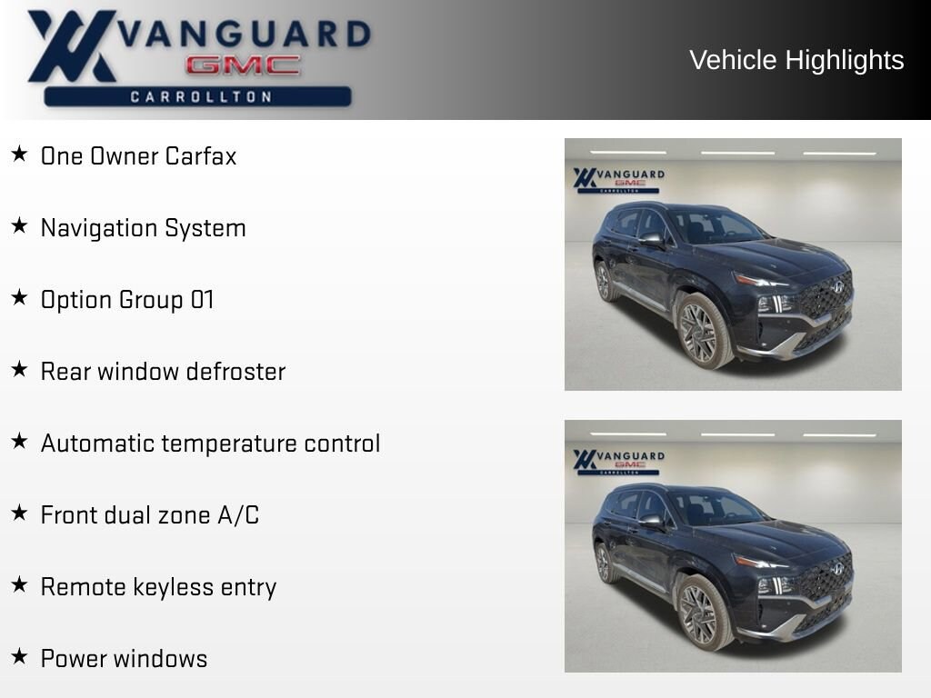 Used 2022 Hyundai Santa Fe Calligraphy SUV