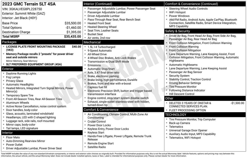 Used 2023 GMC Terrain SLT SUV