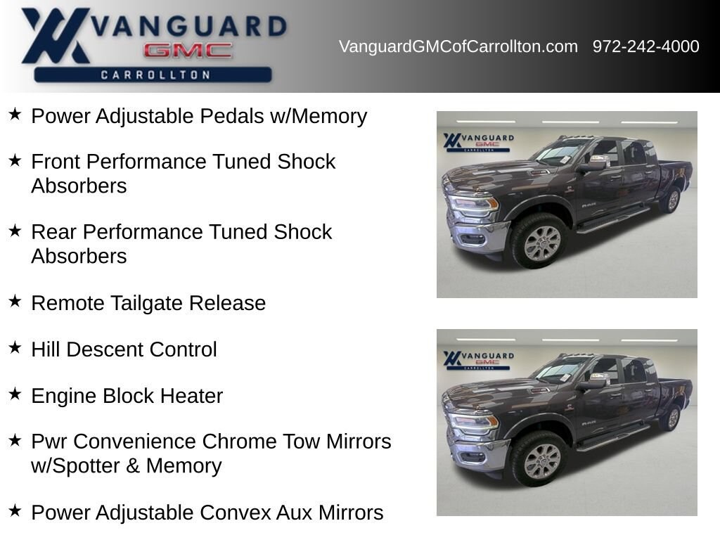 Used 2021 Ram 2500 Laramie Mega Cab 4x4 64 Box Truck