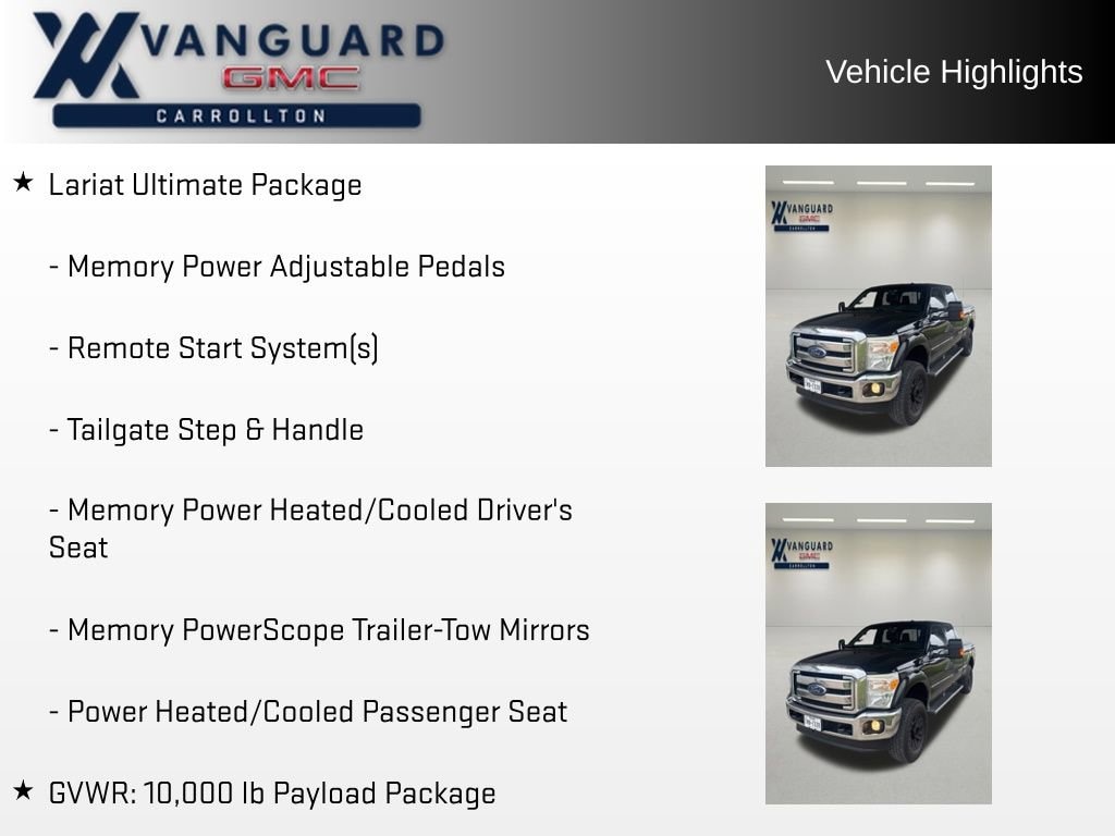 Used 2015 Ford Super Duty F-250 SRW Lariat