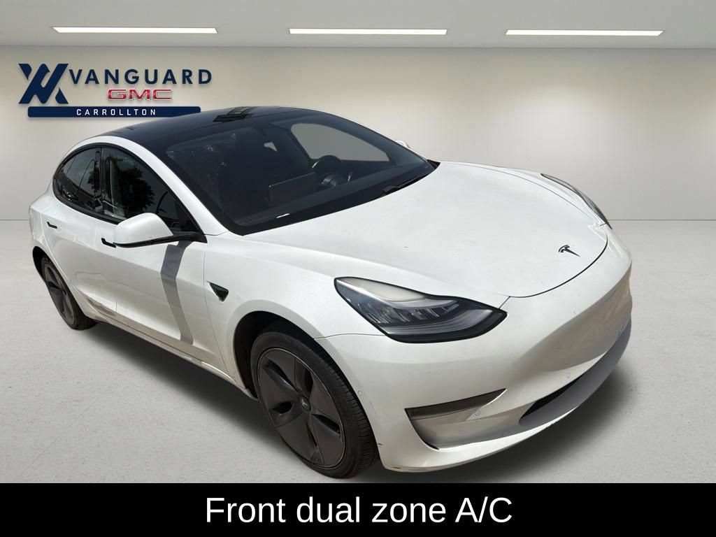 Used 2020 Tesla Model 3 Base with VIN 5YJ3E1EA9LF706377 for sale in Carrollton, TX
