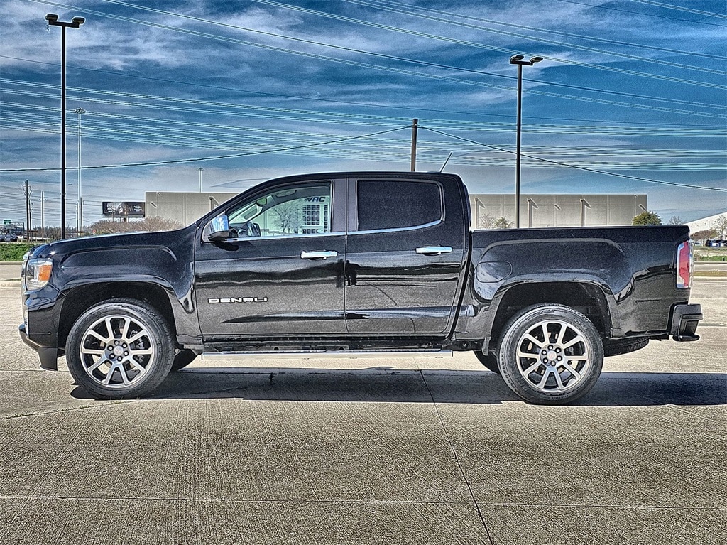 Used 2021 GMC Canyon Denali with VIN 1GTG6EEN5M1252325 for sale in Austin, TX