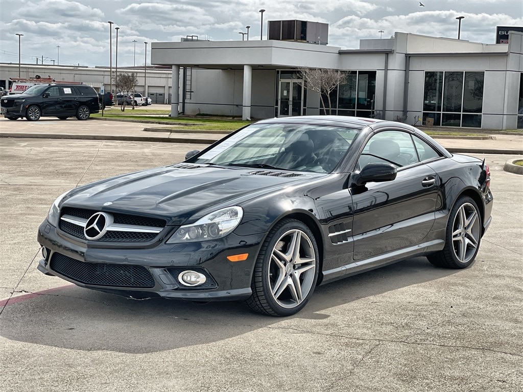 Used 2011 Mercedes-Benz SL-Class SL550 with VIN WDBSK7BA6BF161484 for sale in Austin, TX