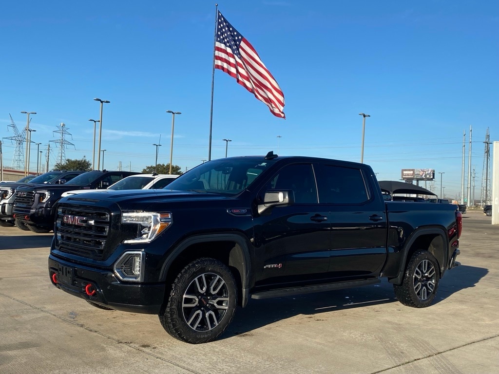 Used 2022 GMC Sierra 1500 Limited AT4 with VIN 3GTP9EEL0NG169376 for sale in Austin, TX