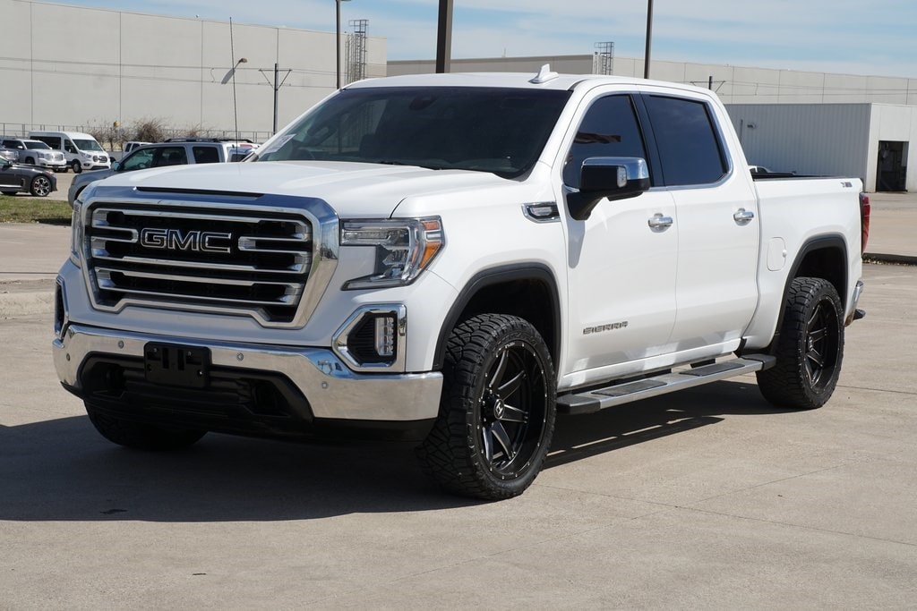 Used 2020 GMC Sierra 1500 SLT with VIN 3GTU9DEDXLG177391 for sale in Austin, TX