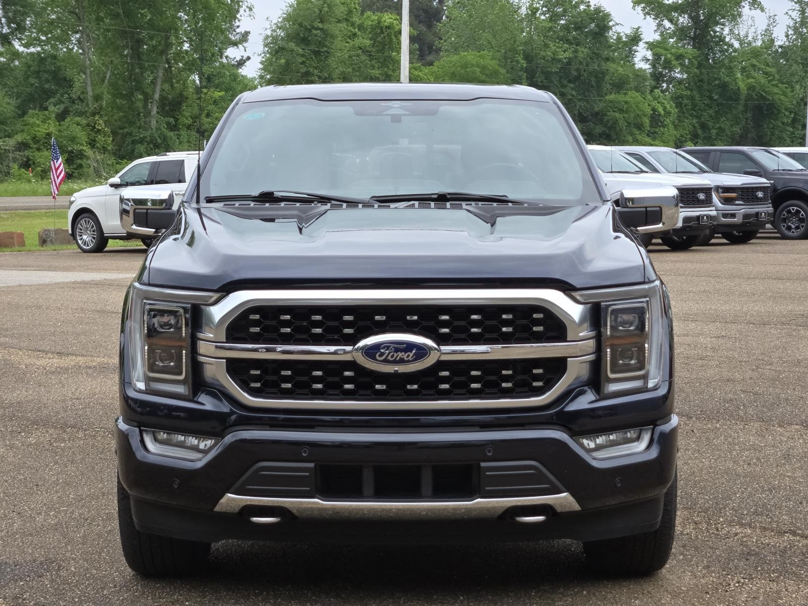 Certified 2023 Ford F-150 Platinum with VIN 1FTFW1E81PFA71423 for sale in Hughes Springs, TX