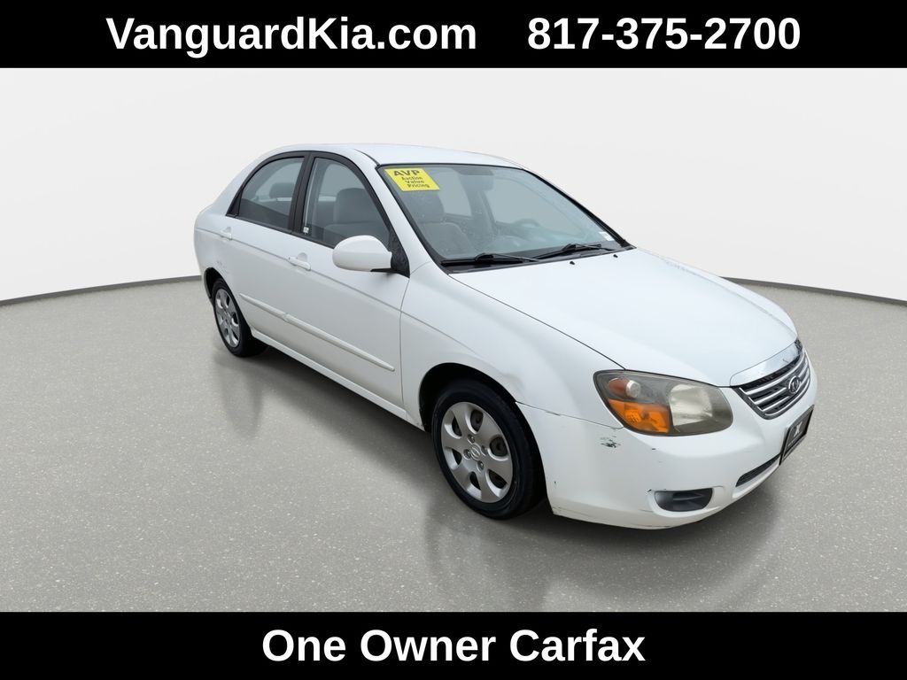 Used 2009 Kia Spectra LX with VIN KNAFE221895602669 for sale in Arlington, TX