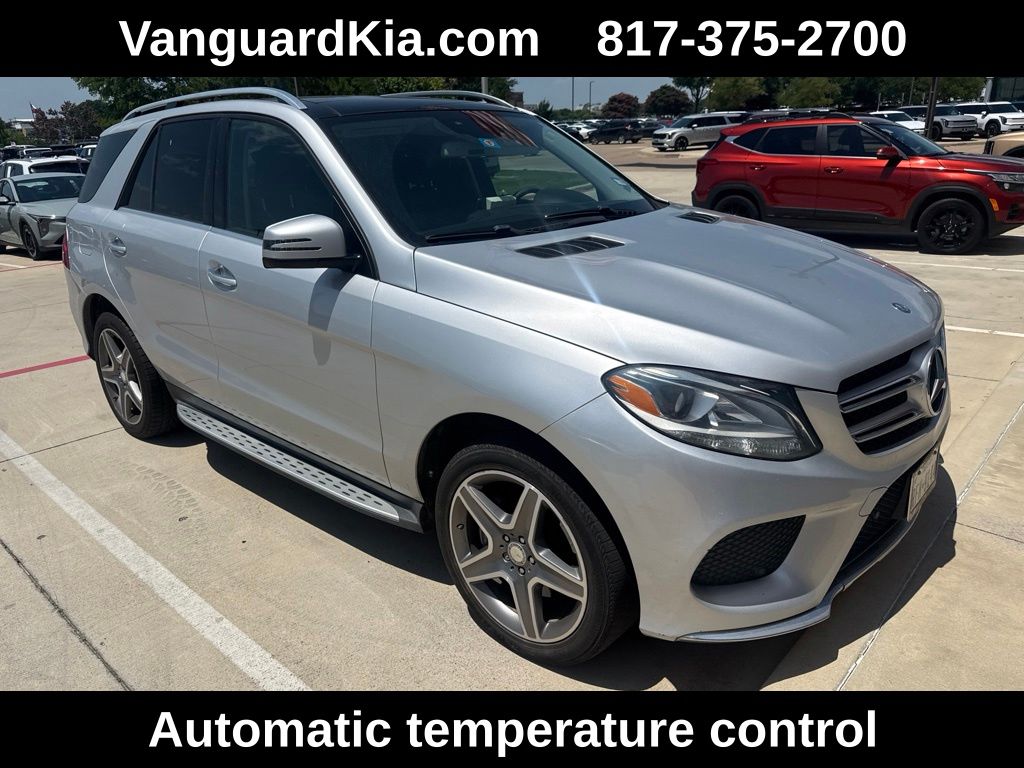 Used 2016 Mercedes-Benz GLE-Class GLE350 with VIN 4JGDA5JBXGA723379 for sale in Arlington, TX
