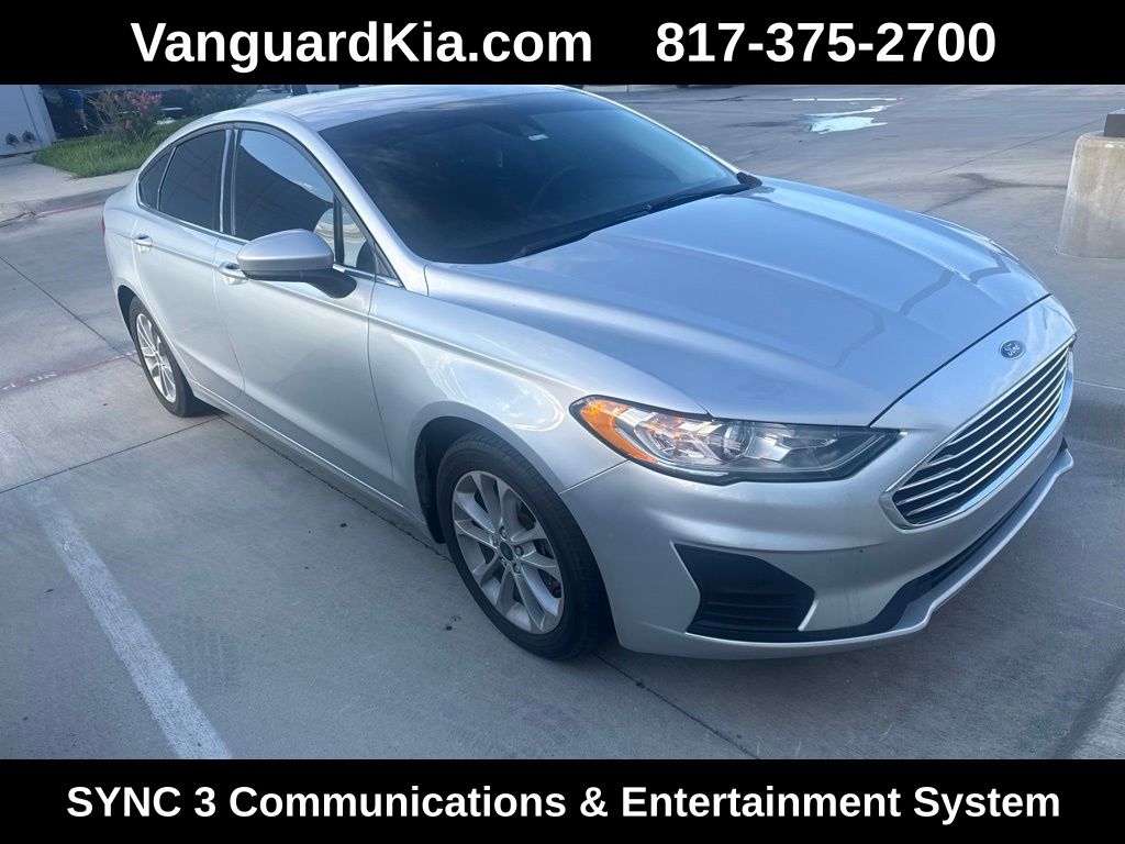 Used 2019 Ford Fusion SE with VIN 3FA6P0HD7KR152296 for sale in Arlington, TX
