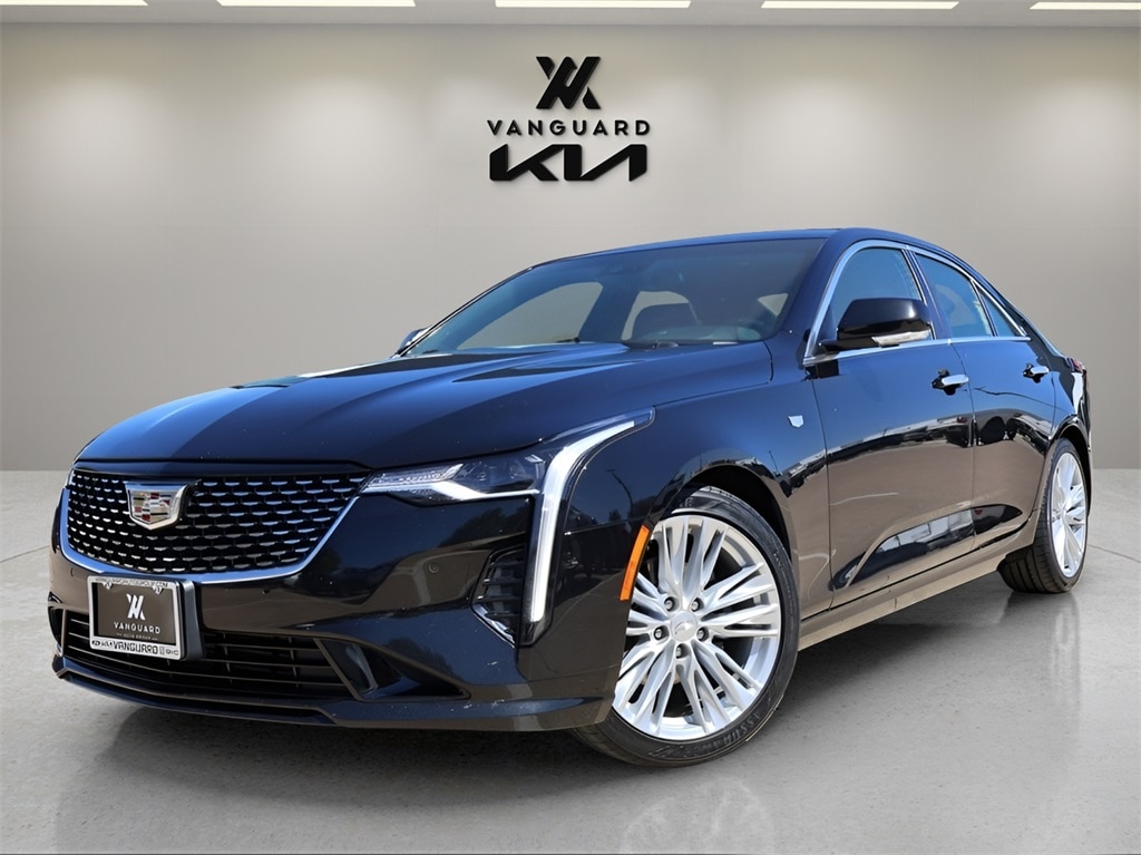 Used 2023 Cadillac CT4 Premium Luxury with VIN 1G6DB5RKXP0123833 for sale in Arlington, TX