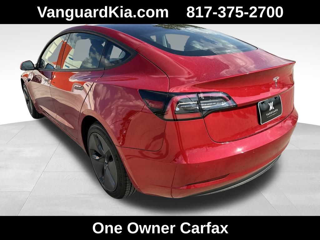 Used 2020 Tesla Model 3 Base with VIN 5YJ3E1EA0LF705652 for sale in Arlington, TX