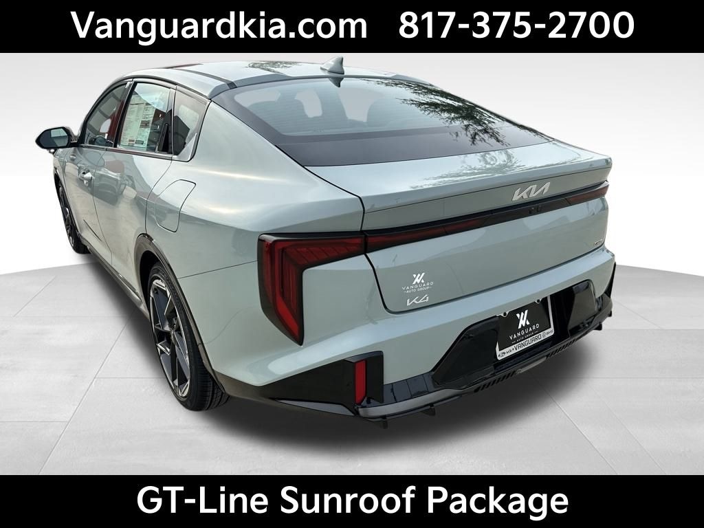 New 2025 Kia K4 GT-Line Sedan
