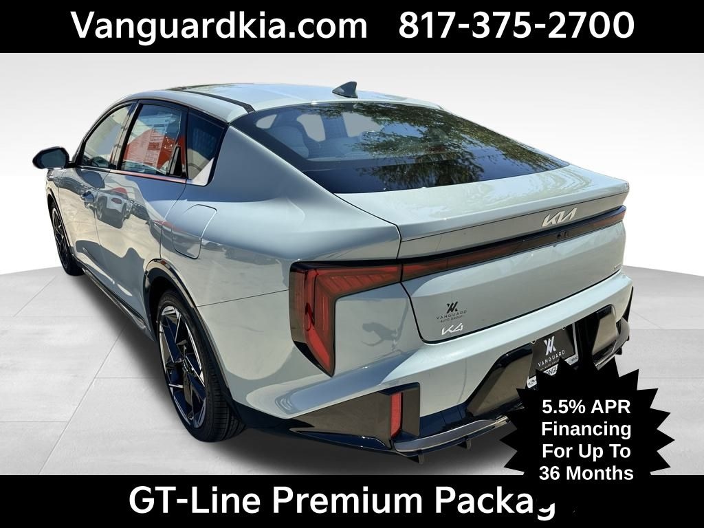 New 2025 Kia K4 GT-Line Sedan