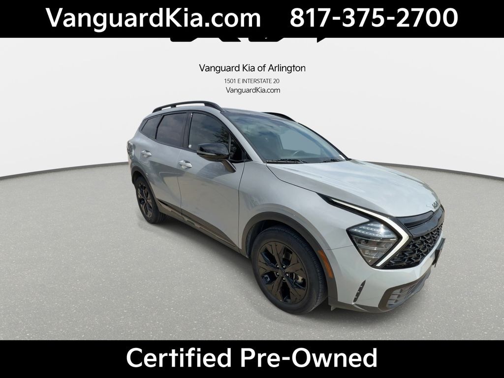 Certified 2025 Kia Sportage X-Line Prem PKG AWD SUV
