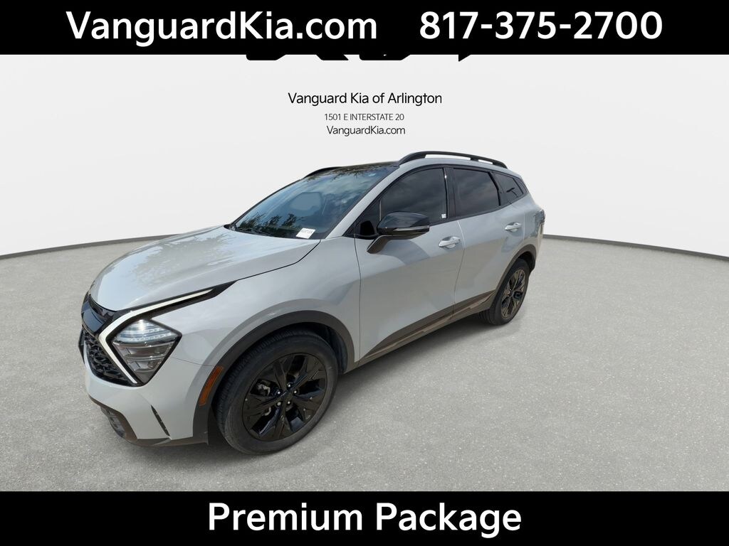 Certified 2025 Kia Sportage X-Line Prem PKG AWD SUV