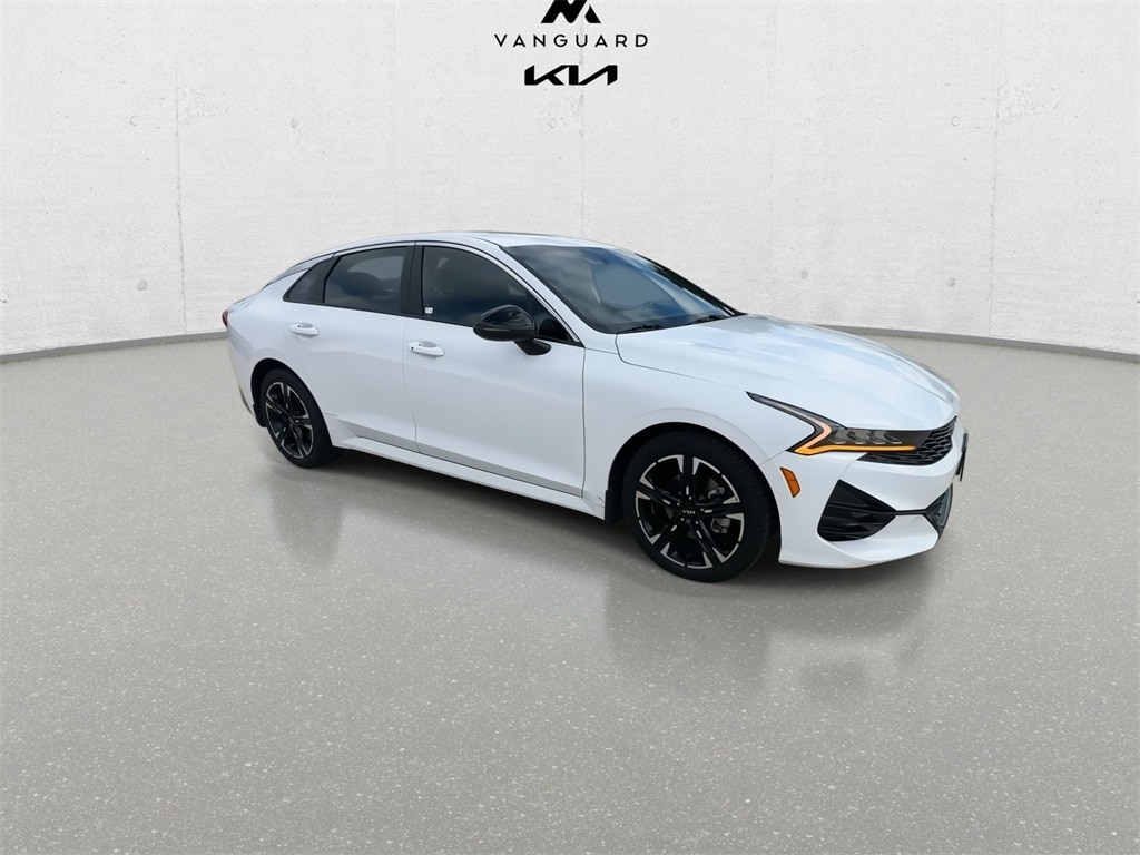 Certified 2022 Kia K5 GT-Line with VIN 5XXG64J28NG145040 for sale in Arlington, TX