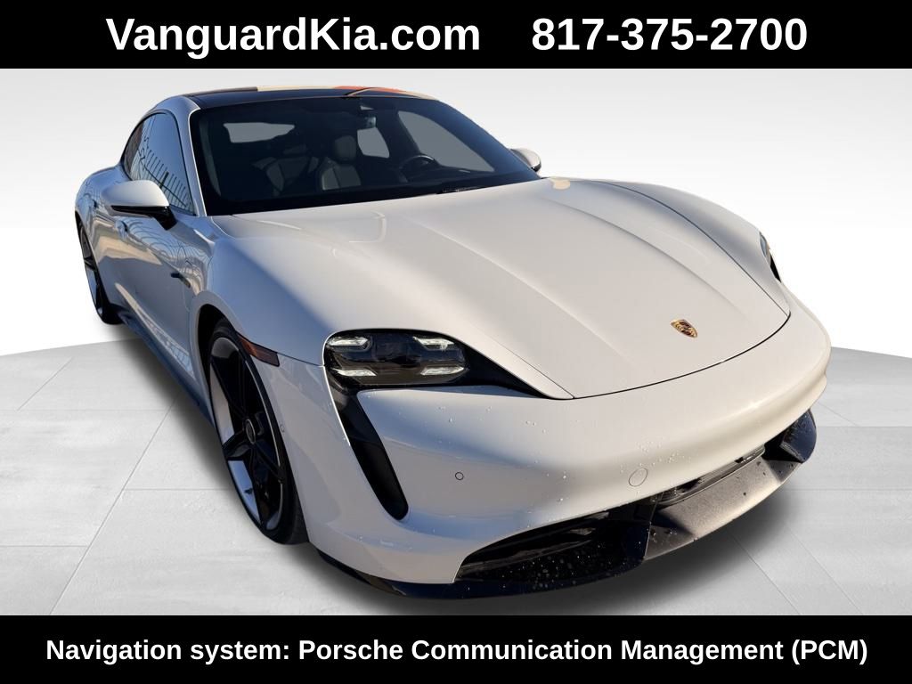 Used 2020 Porsche Taycan Turbo S with VIN WP0AC2Y16LSA70599 for sale in Arlington, TX