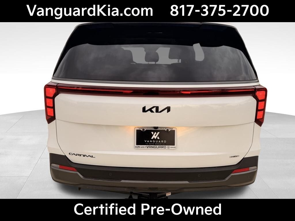 Certified 2025 Kia Carnival Hybrid SX Minivan/Van