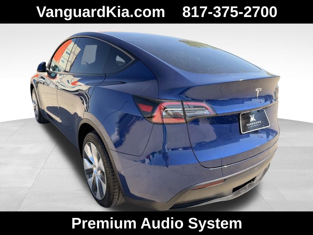 Used 2021 Tesla Model Y Long Range with VIN 5YJYGDEE8MF265377 for sale in Arlington, TX