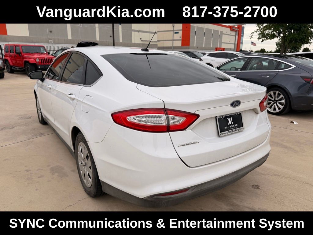 Used 2014 Ford Fusion S with VIN 1FA6P0G71E5361214 for sale in Arlington, TX