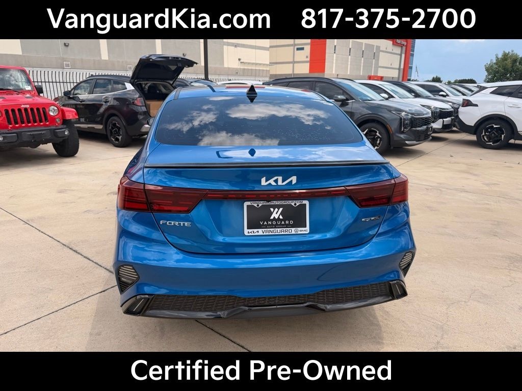 Certified 2022 Kia Forte GT-Line Prem PKG Sedan