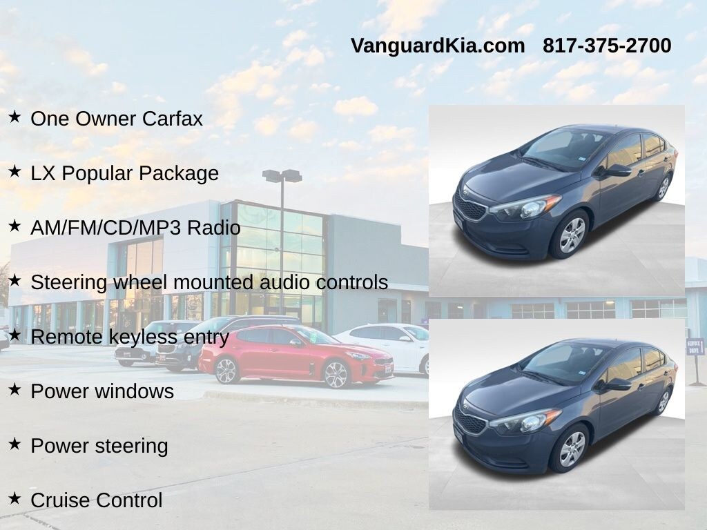 Used 2016 Kia Forte LX Sedan