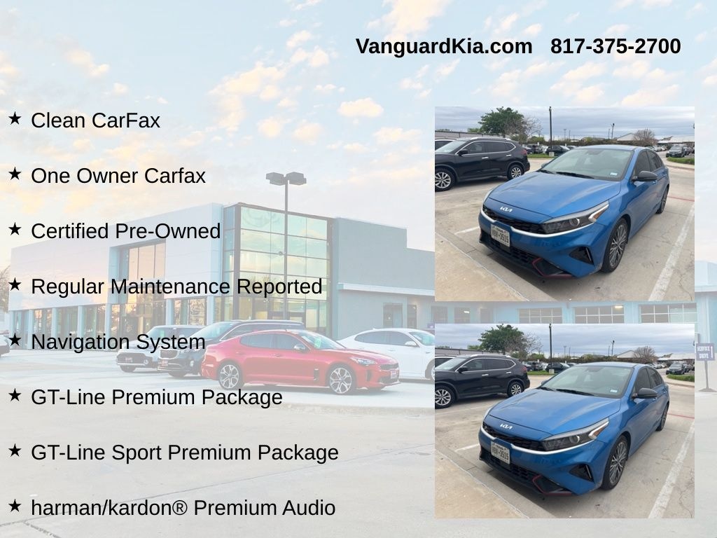 Certified 2024 Kia Forte GT-Line Sport Premium PKG Sedan