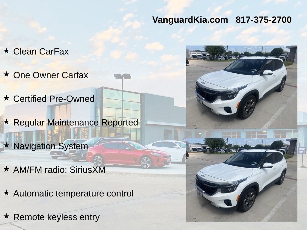 Certified 2024 Kia Seltos S SUV