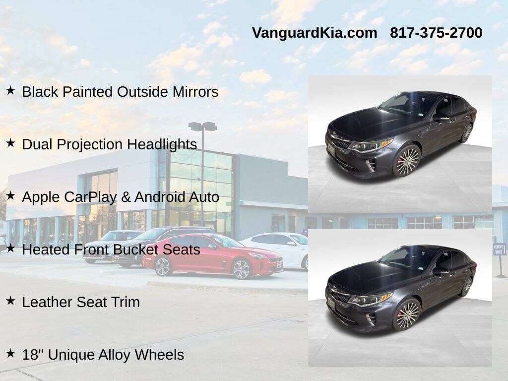 Used 2017 Kia Optima SX Turbo Sedan