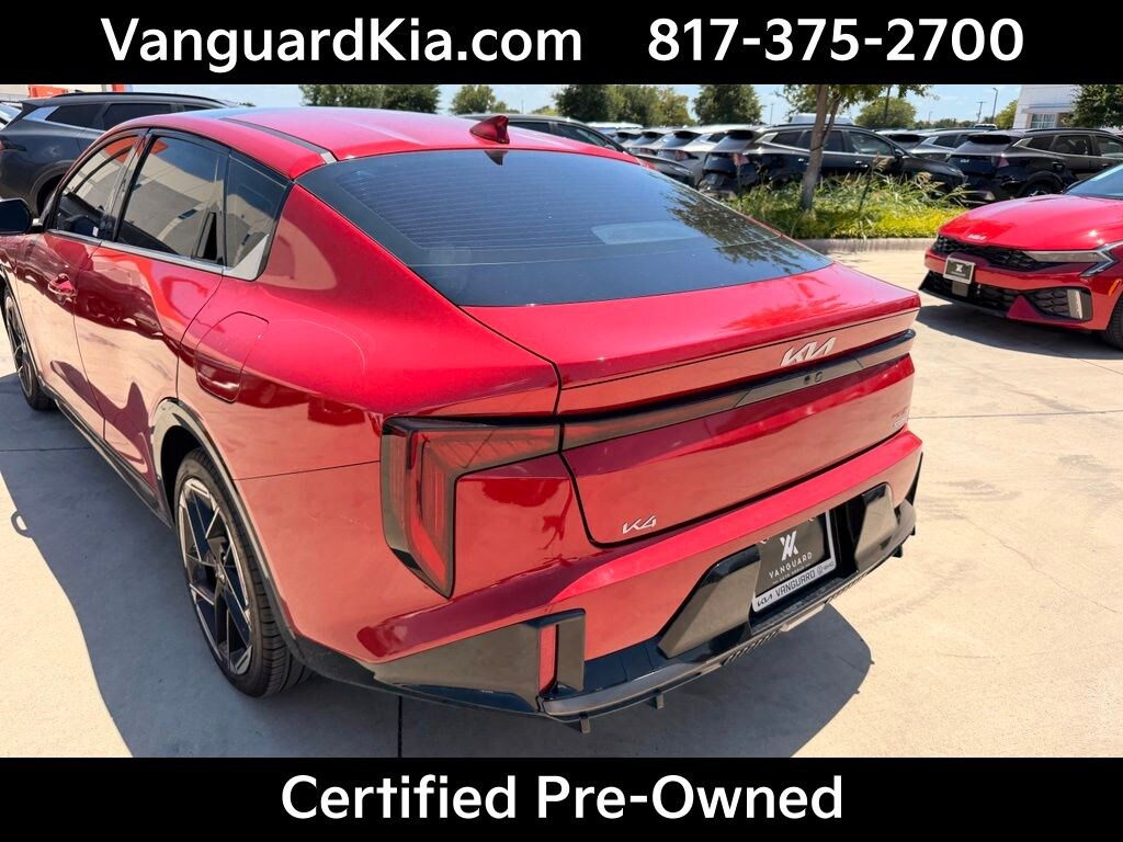Certified 2025 Kia K4 GT-Line Prem PKG Sedan