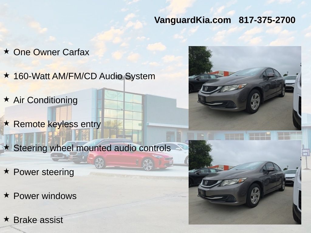 Used 2013 Honda Civic LX Sedan