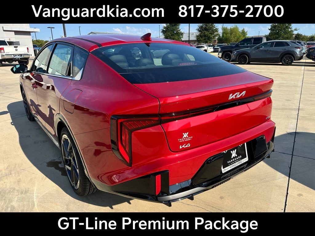 New 2025 Kia K4 GT-Line Sedan