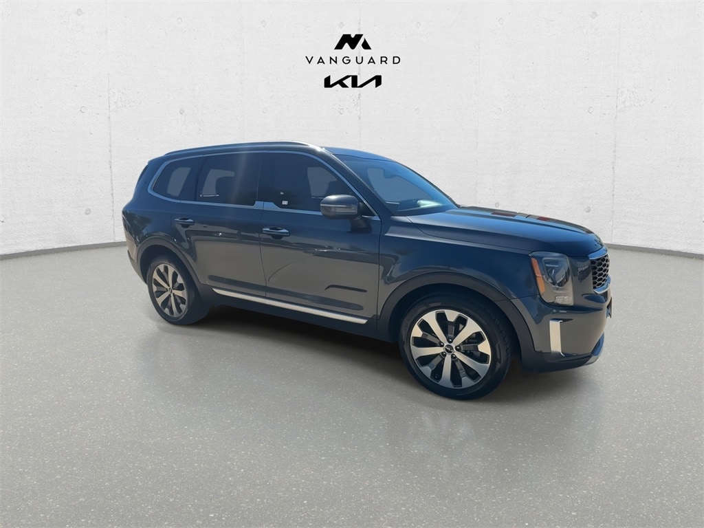 Certified 2022 Kia Telluride S with VIN 5XYP6DHC5NG250421 for sale in Arlington, TX