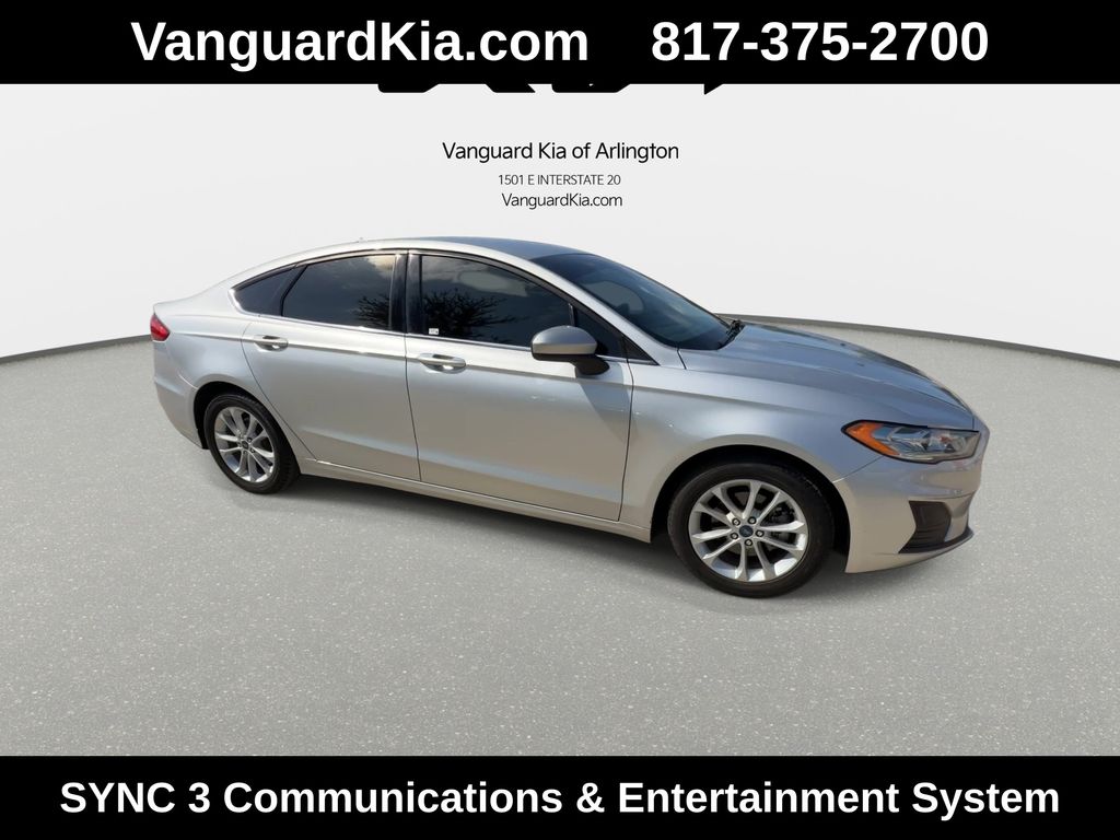 Used 2019 Ford Fusion SE with VIN 3FA6P0HD7KR152296 for sale in Arlington, TX