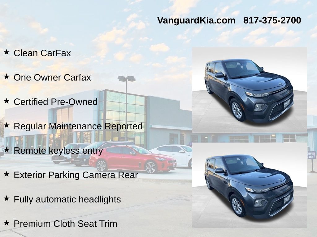 Certified 2021 Kia Soul S Hatchback