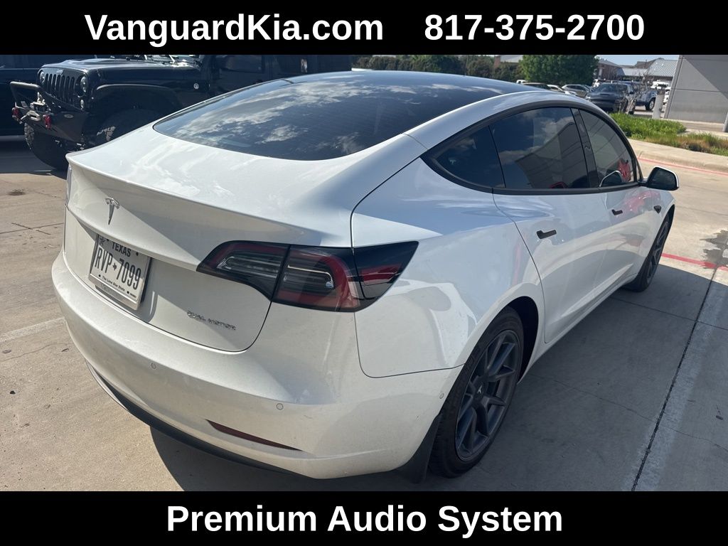 Used 2022 Tesla Model 3 Long Range with VIN 5YJ3E1EB6NF109831 for sale in Arlington, TX