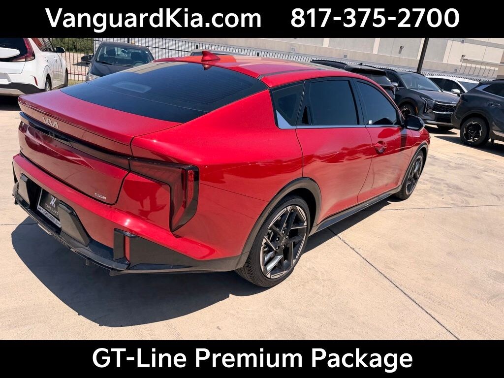 Certified 2025 Kia K4 GT-Line Prem PKG Sedan