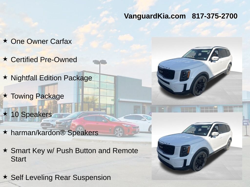 Certified 2022 Kia Telluride SX SUV