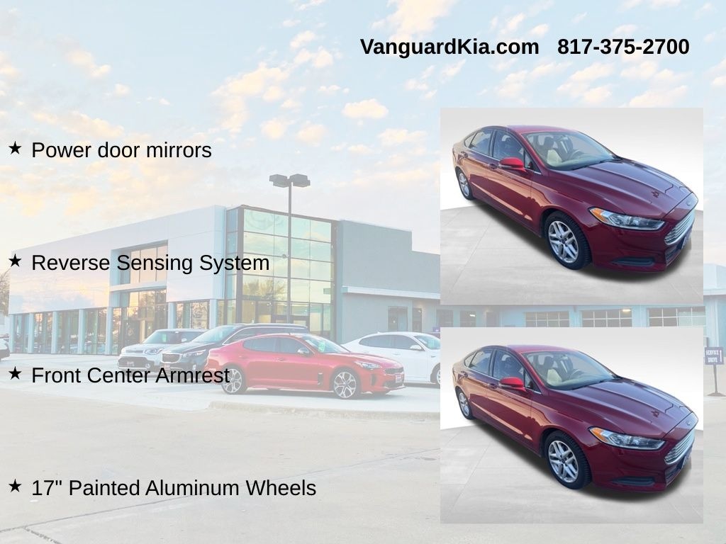 Used 2015 Ford Fusion SE Sedan