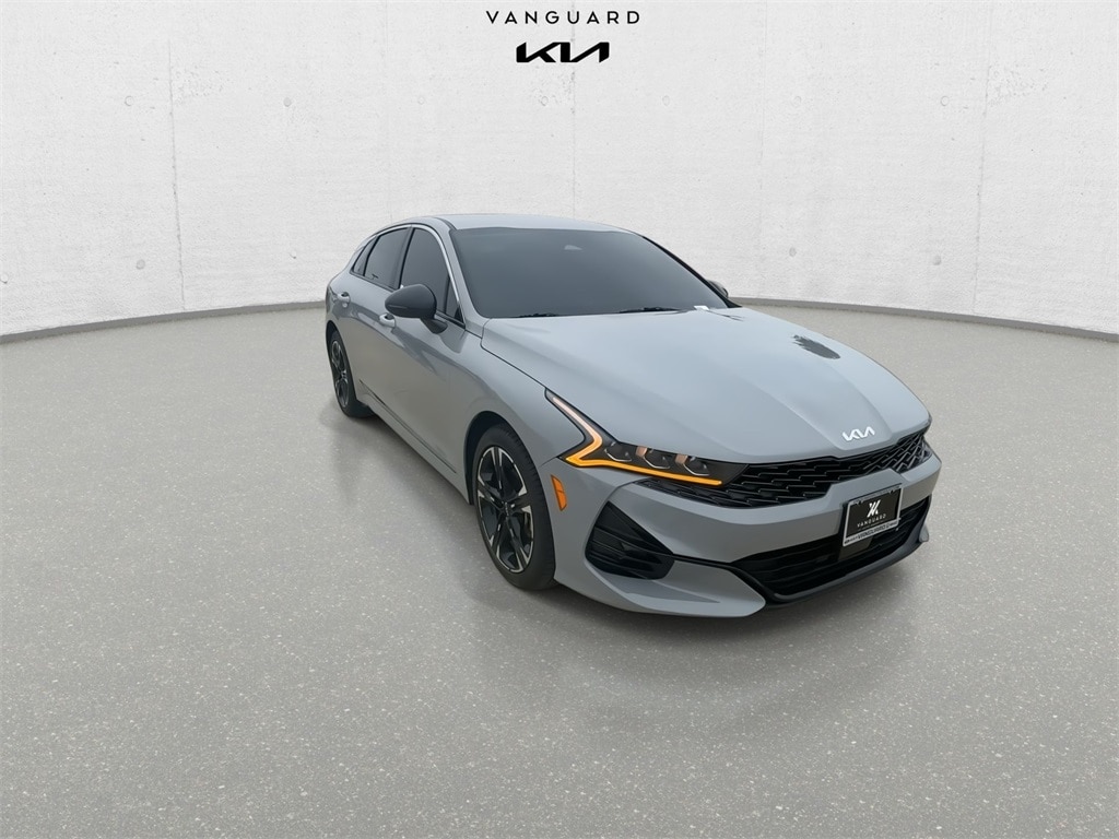 Certified 2023 Kia K5 GT-Line with VIN 5XXG64J27PG223598 for sale in Arlington, TX