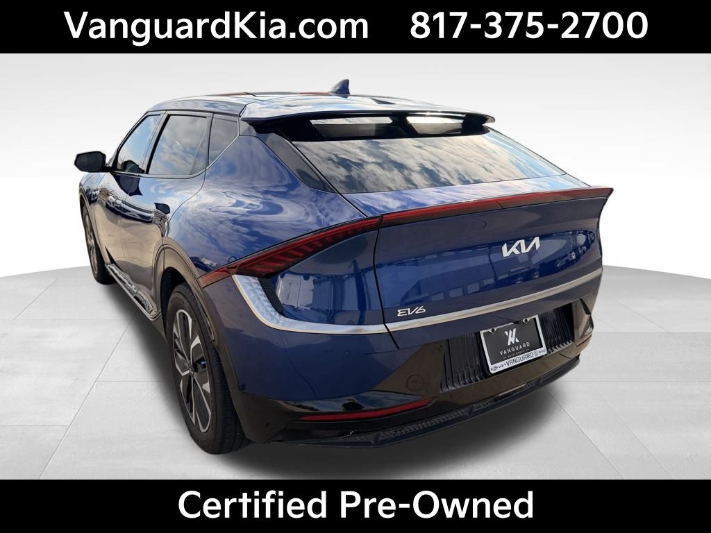 Certified 2023 Kia EV6 Wind with VIN KNDC34LA1P5128566 for sale in Arlington, TX