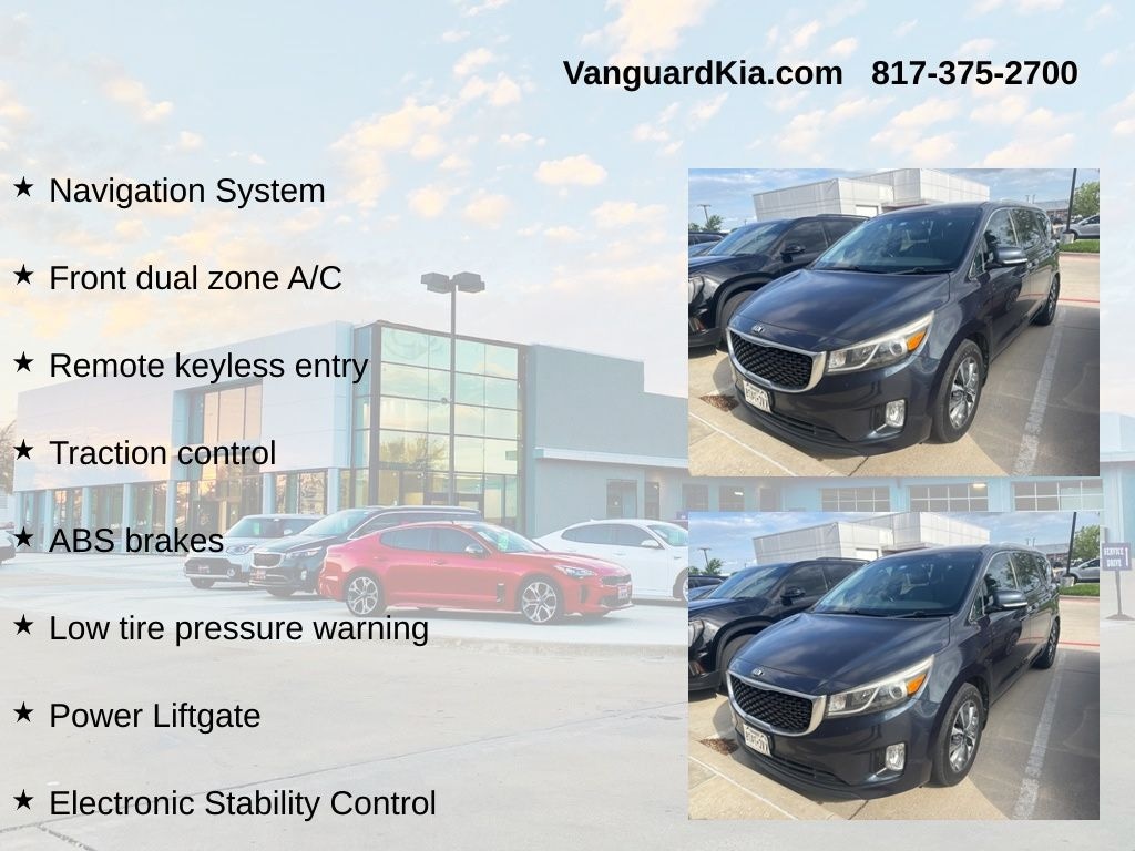 Used 2015 Kia Sedona SX Minivan/Van