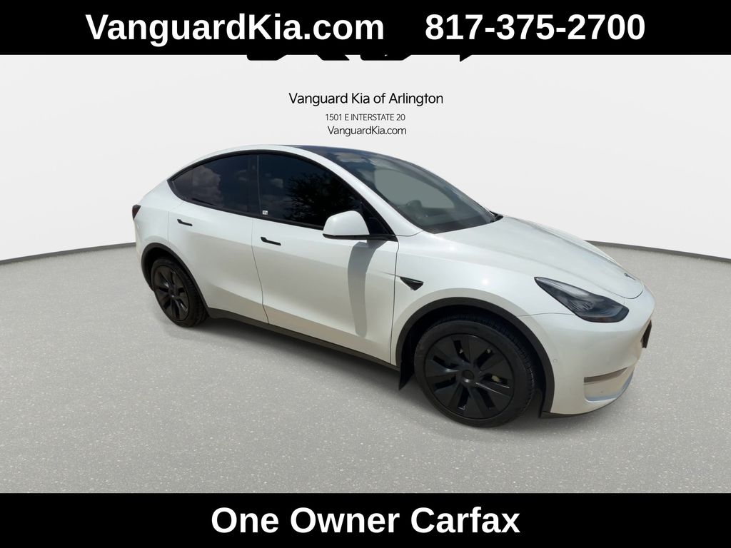 Used 2021 Tesla Model Y Long Range with VIN 5YJYGDEE4MF298084 for sale in Arlington, TX